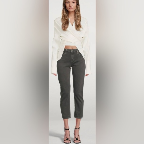 Ag Adriano Goldschmied Denim - AG EX-BOYFRIEND slim crop Jean